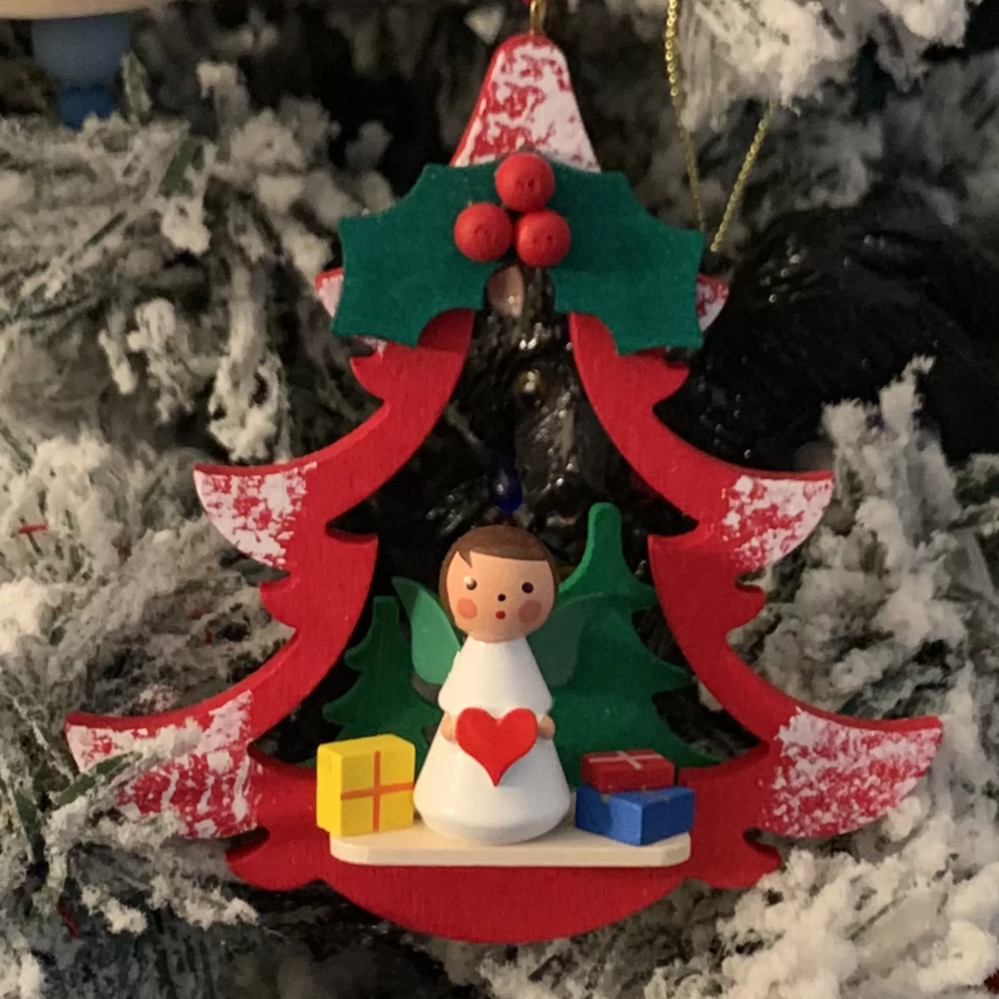 Christian Ulbricht Angel Tree With Heart - Christmas Tree Decoration