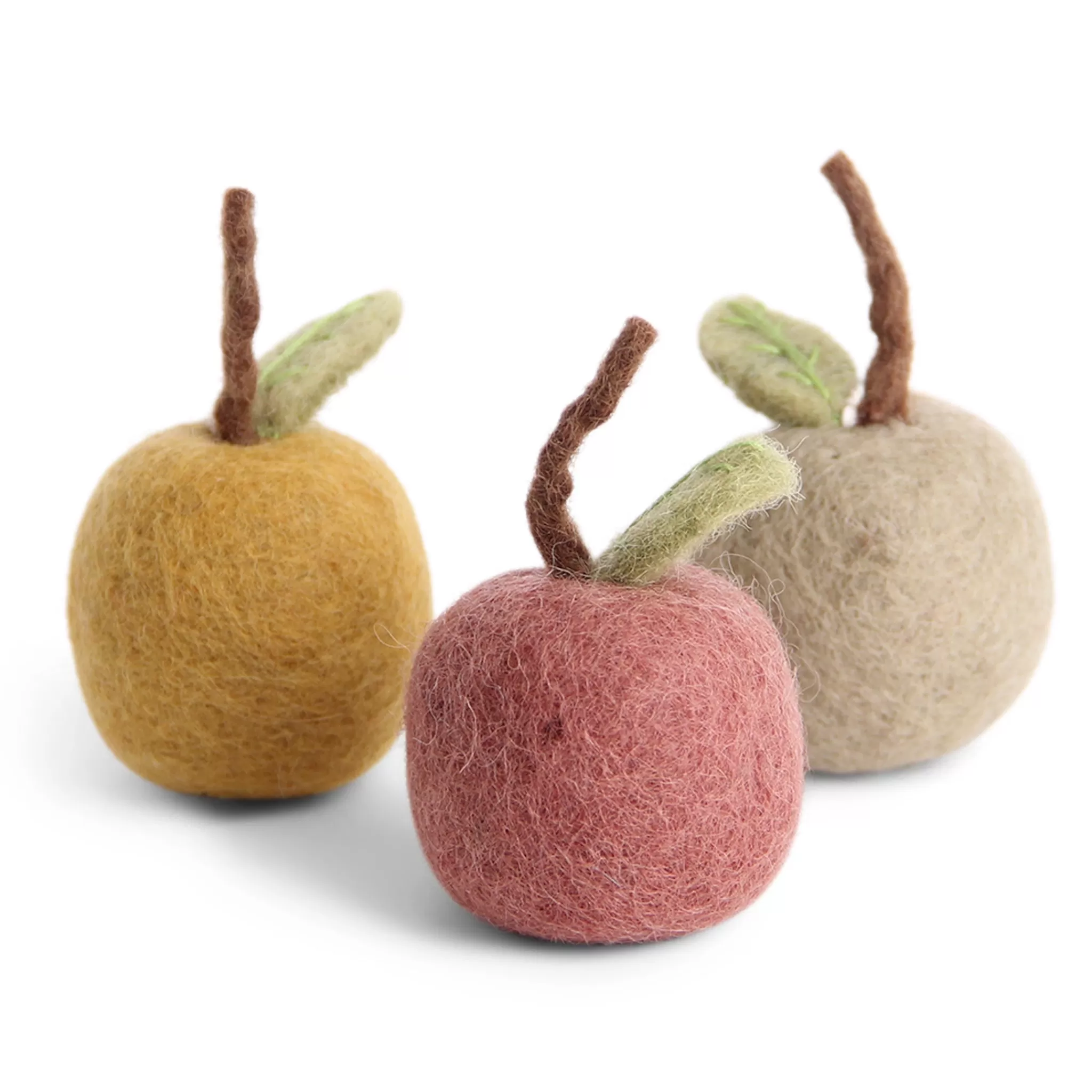 En Gry & Sif Apples - Pastel (Set Of 3) - Hanging Decorations