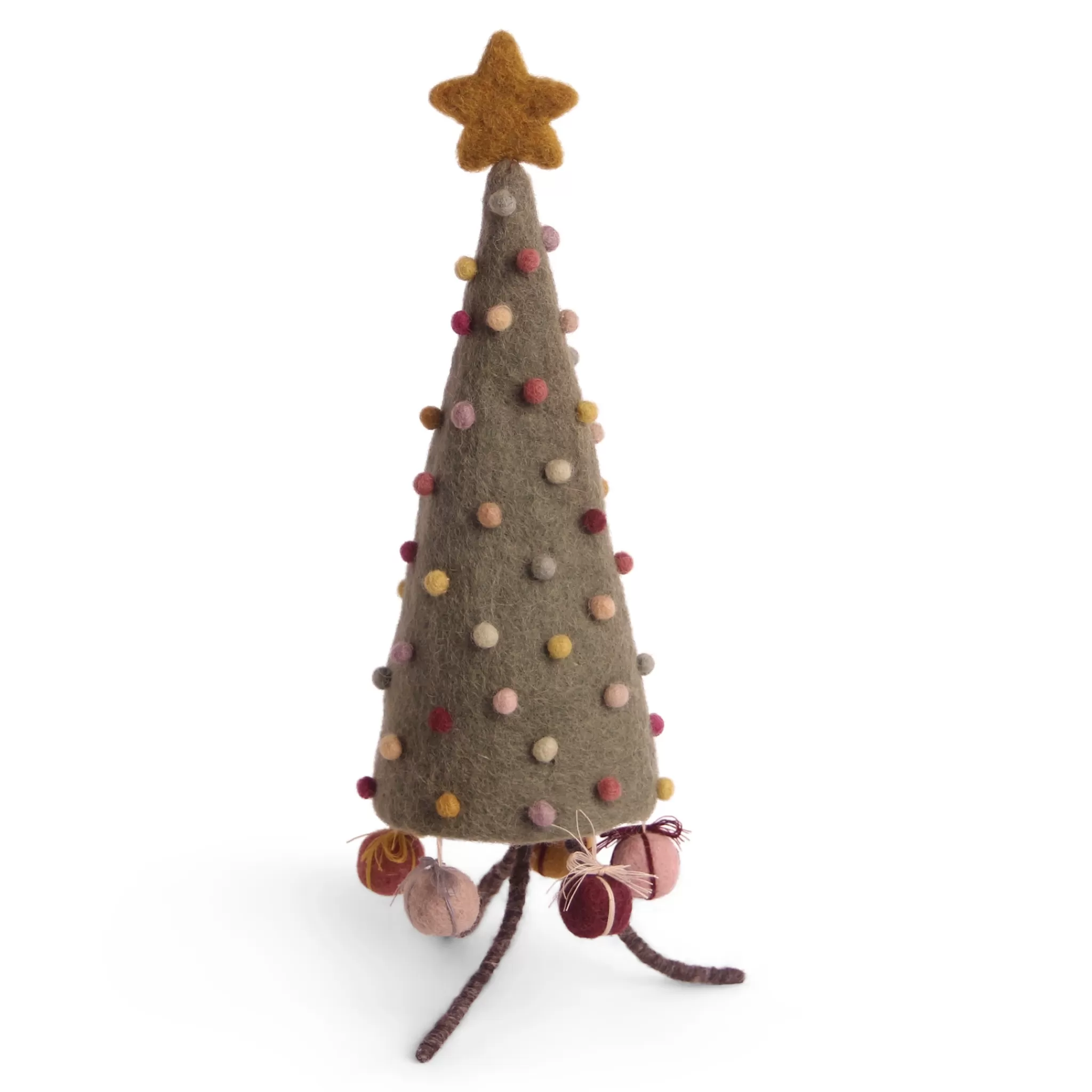 En Gry & Sif Christmas Figurine - A Decorated Tree With Presents - Large