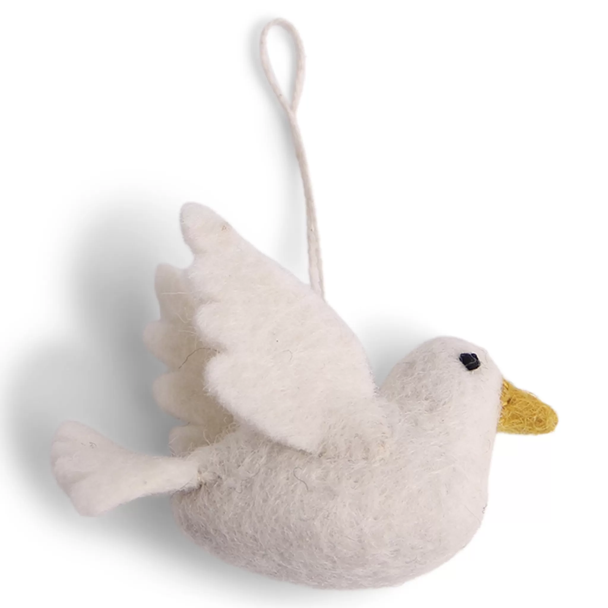 En Gry & Sif Felt Christmas Decorations - Two Turtle Doves (Pair)