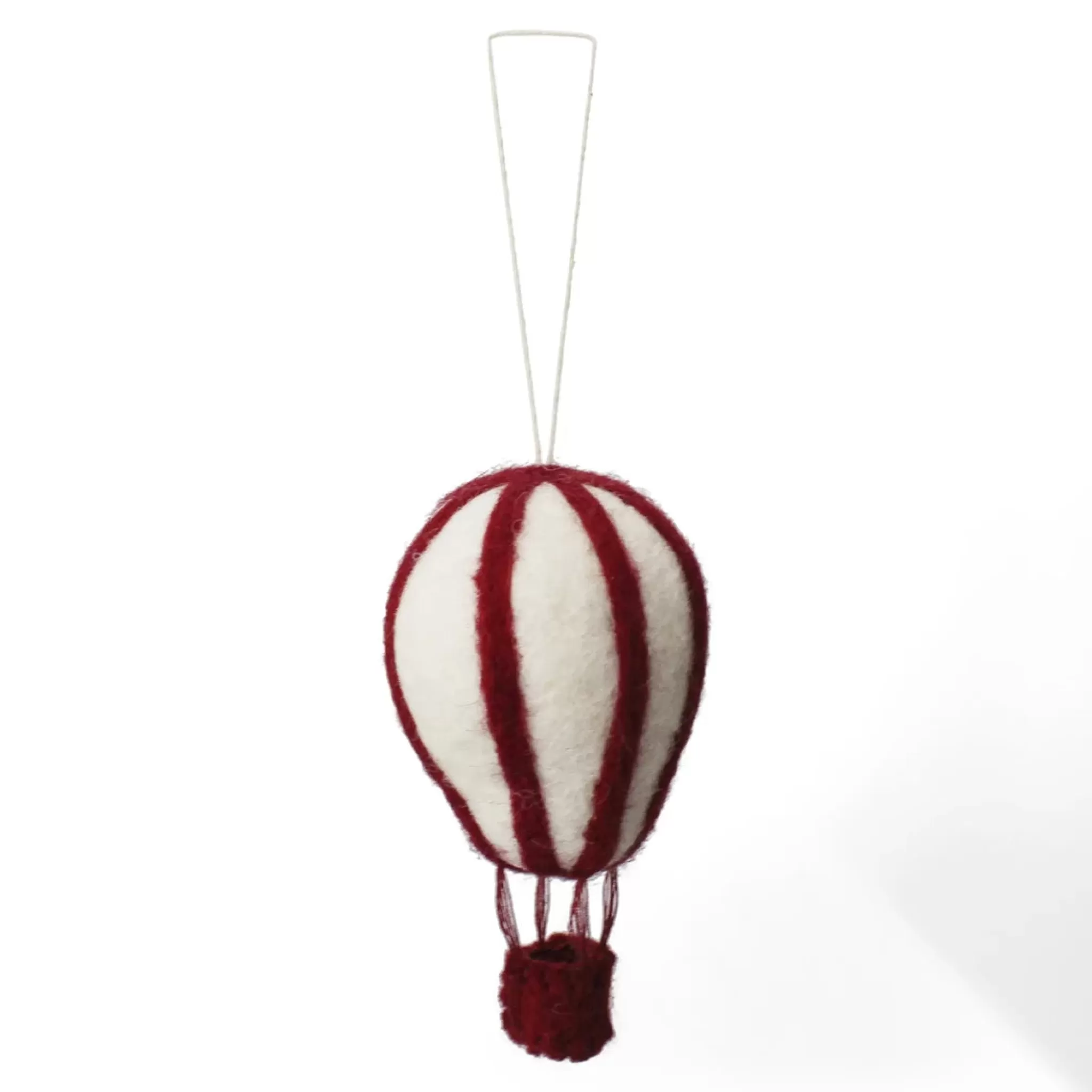En Gry & Sif Felt Christmas Tree Decoration - Hot Air Balloon