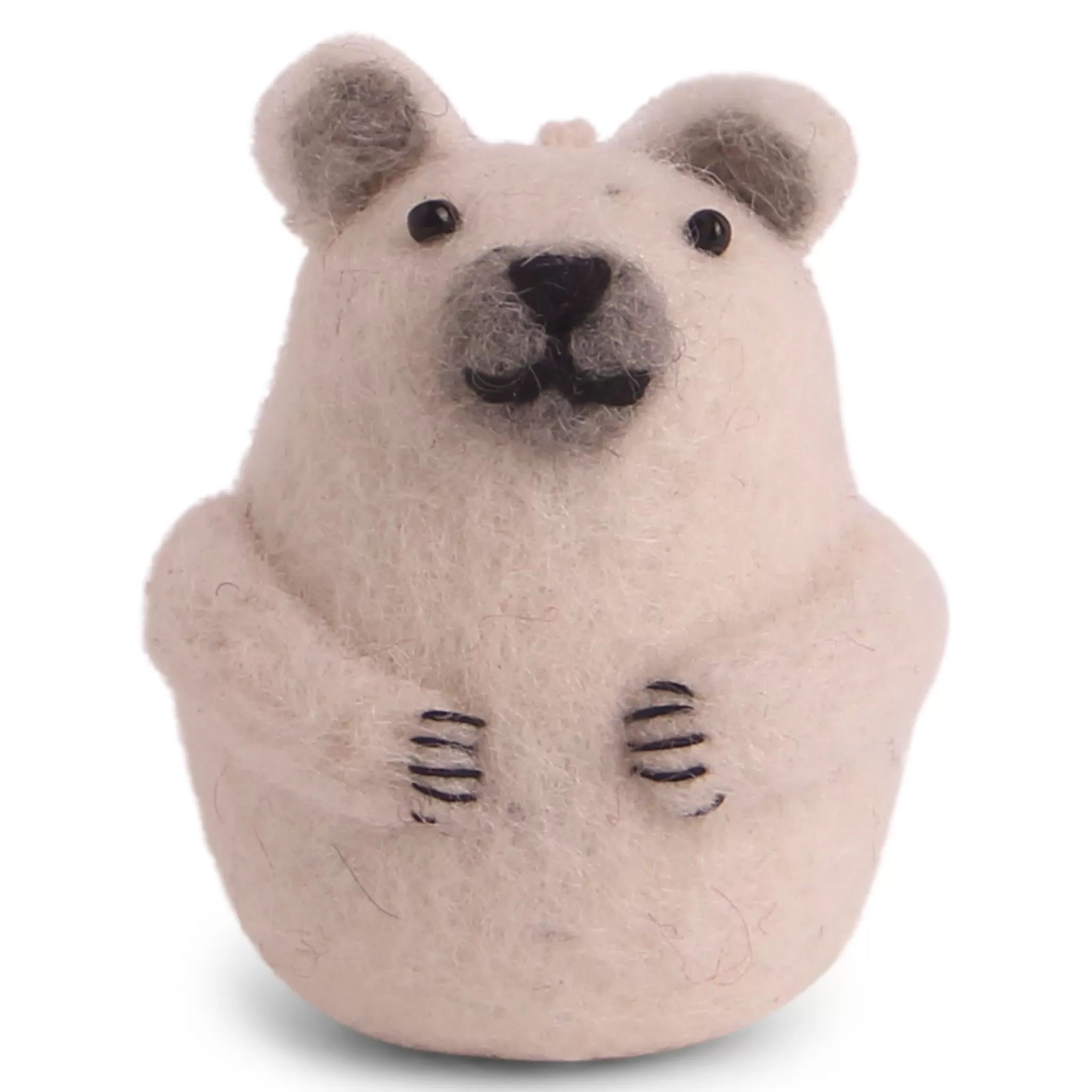 En Gry & Sif Felt Christmas Tree Decoration - Polar Bear Trio