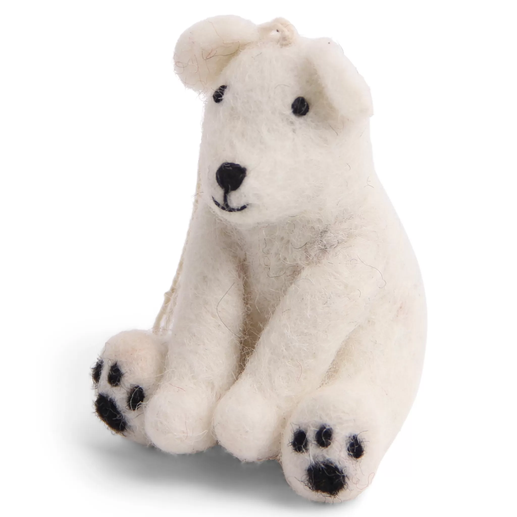 En Gry & Sif Felt Christmas Tree Decoration - Polar Bear Trio