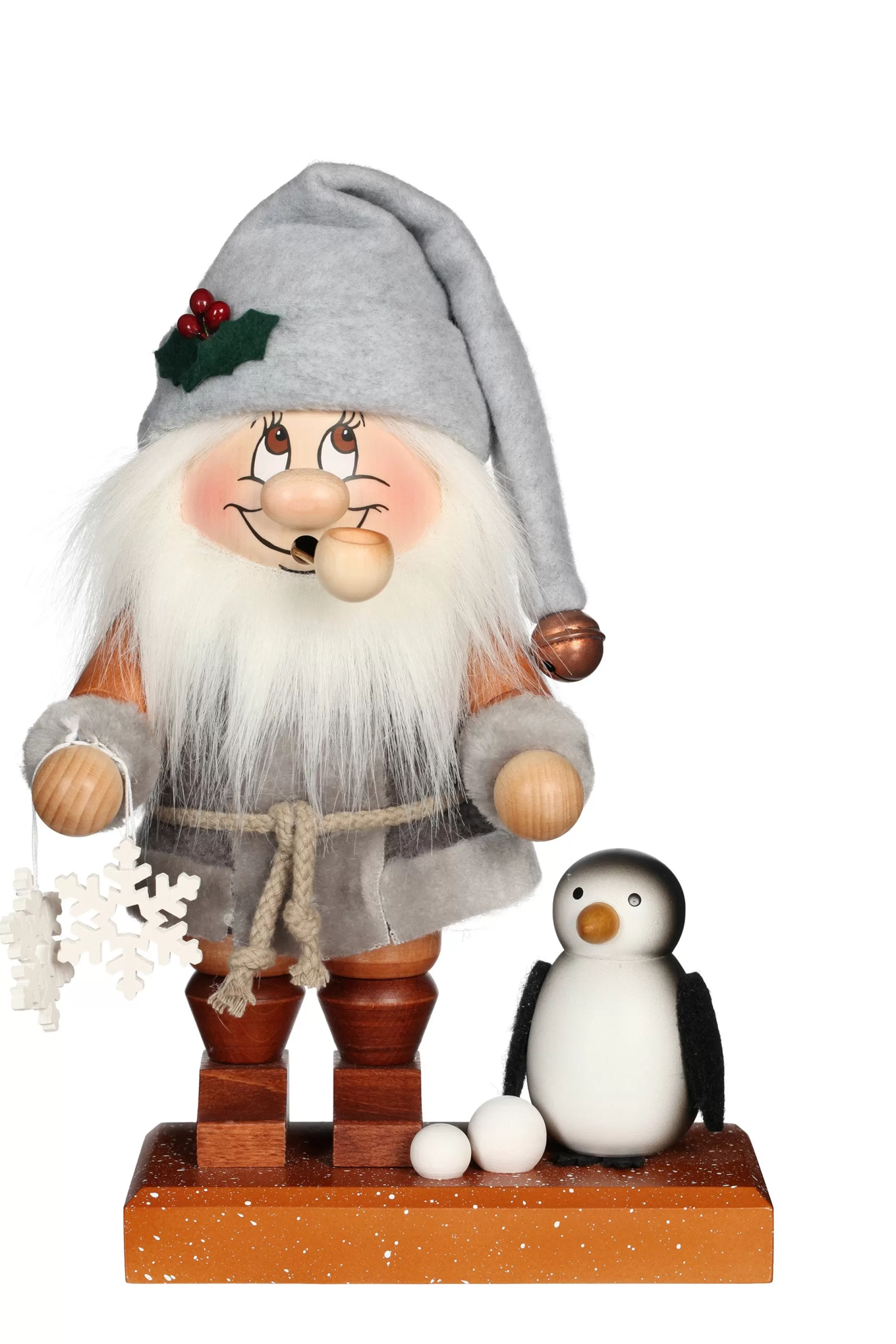 Christian Ulbricht Incense Burner - Collector'S Edition - Dwarf In Silver With Penguin