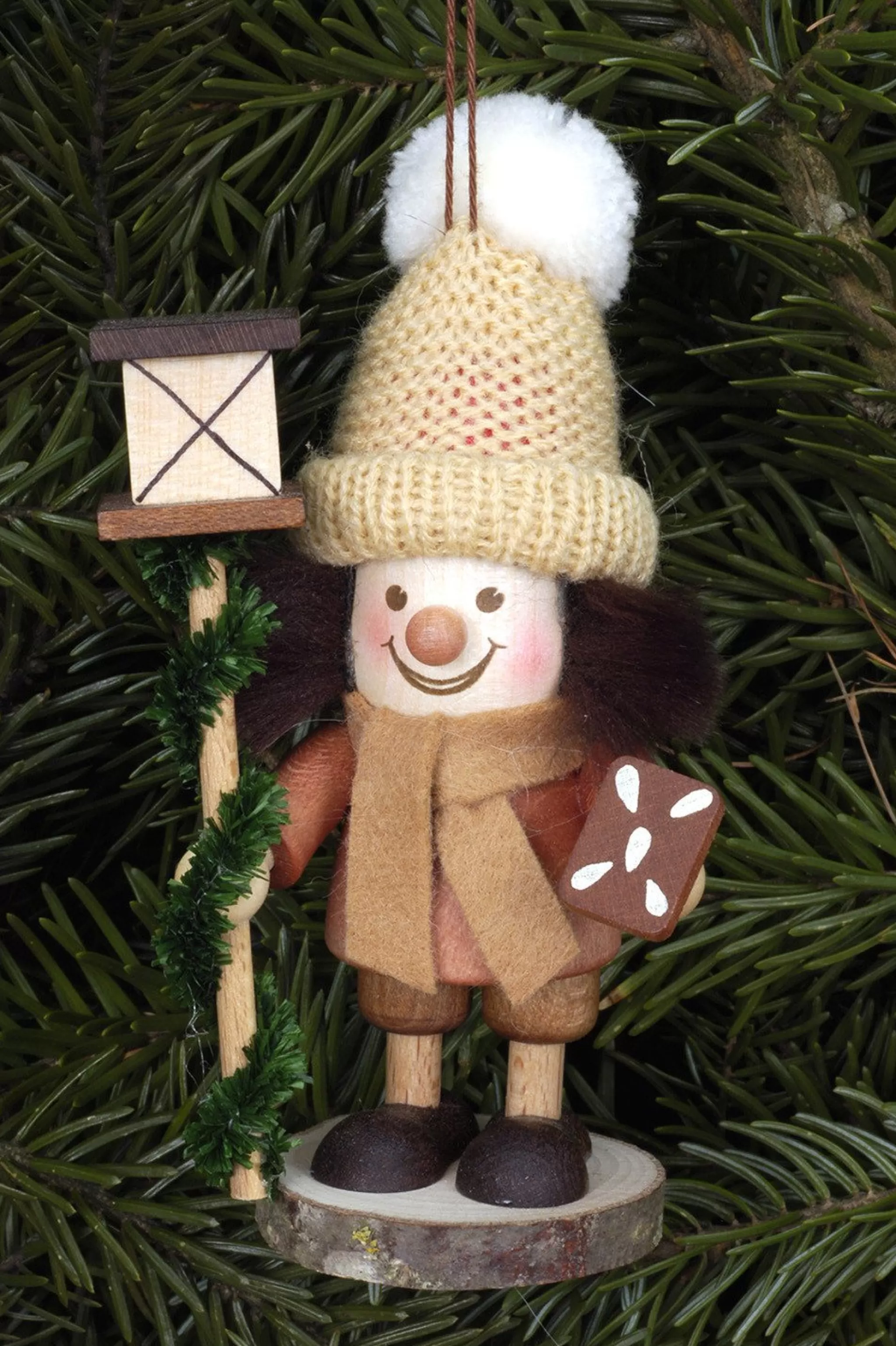 Christian Ulbricht Large Gnome Christmas Tree Decoration - Carol Singer
