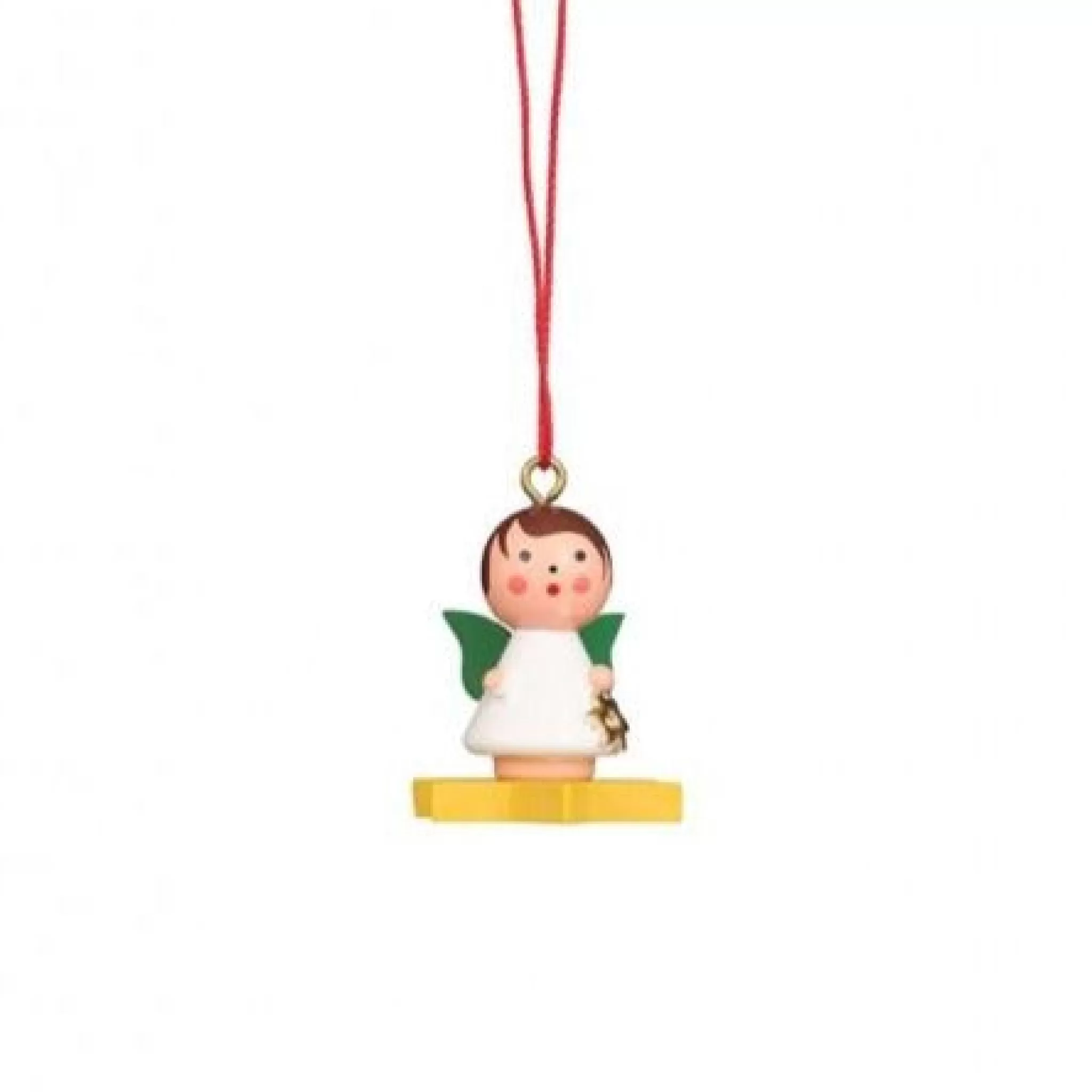 Christian Ulbricht Mini Angel - Floating On A Colourful Star - Christmas Tree Decoration