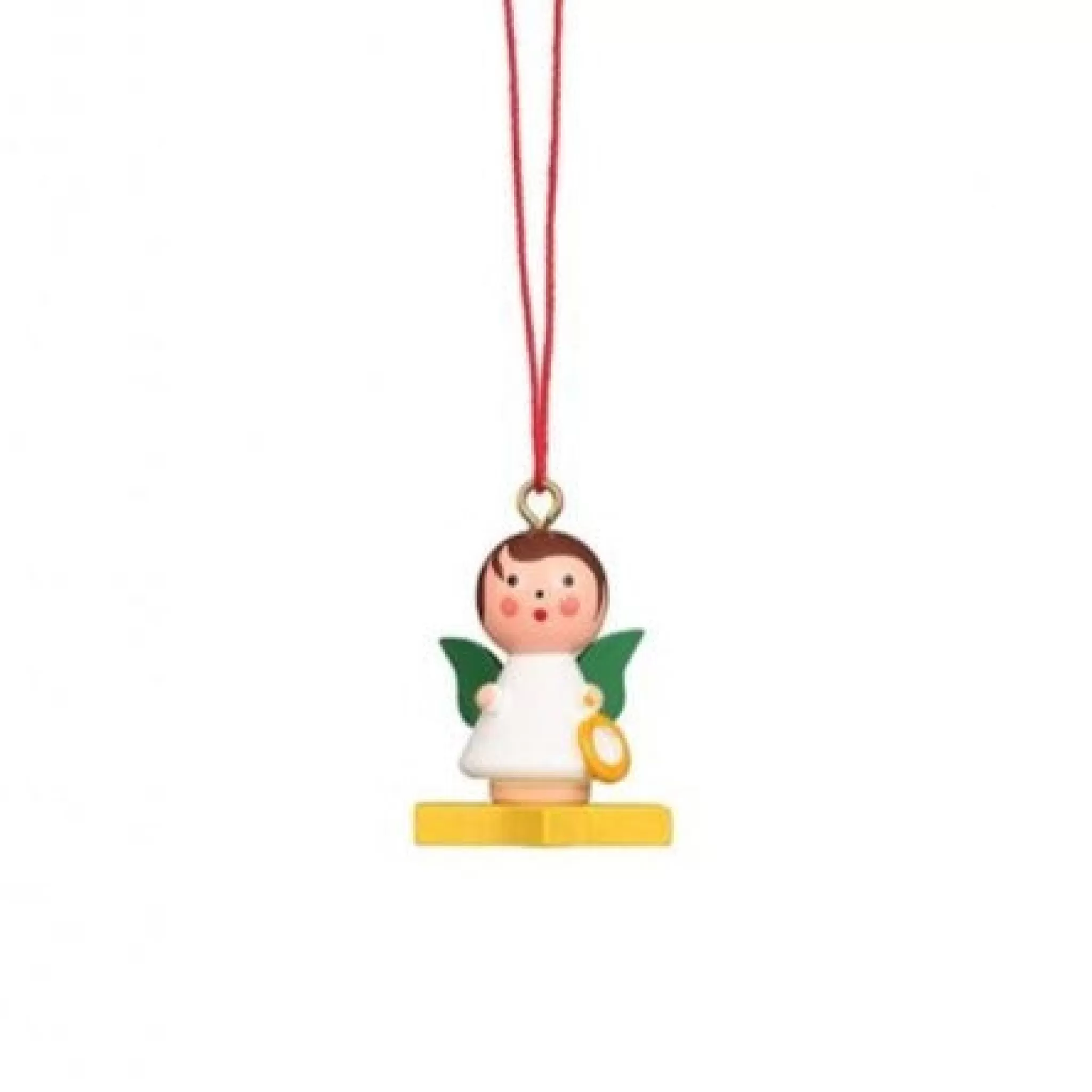 Christian Ulbricht Mini Angel - Floating On A Colourful Star - Christmas Tree Decoration