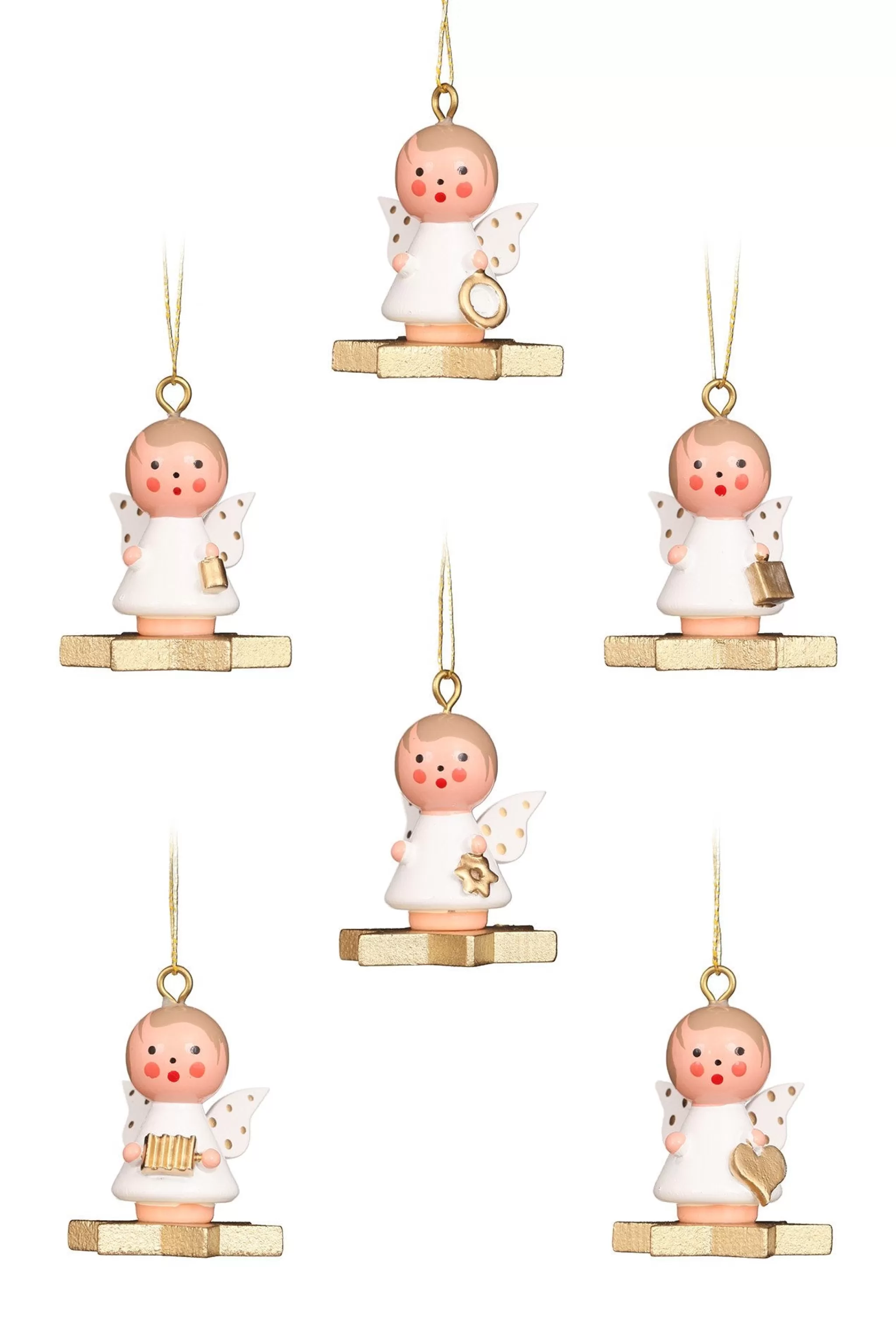 Christian Ulbricht Mini Angel - Floating On A Star - Christmas Tree Decoration