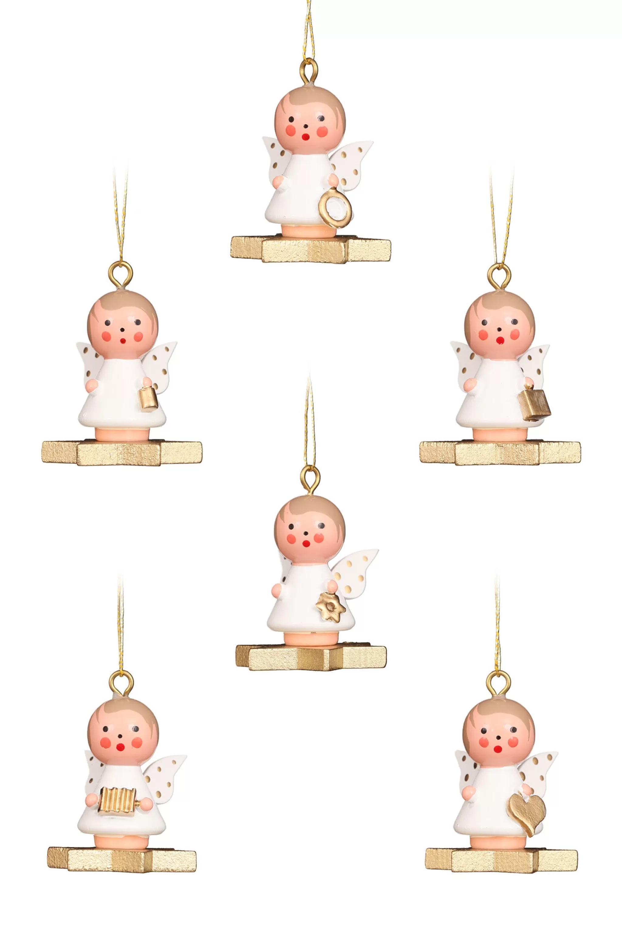 Christian Ulbricht Mini Angel - Floating On A Star - Christmas Tree Decoration