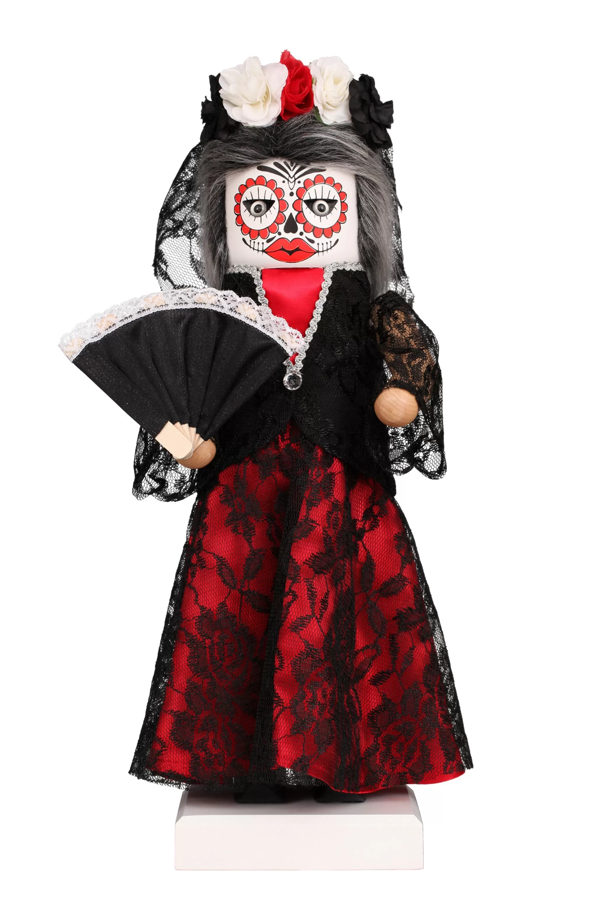 Christian Ulbricht Nutcracker (Premium Collector'S Edition) - Halloween Calavera And Catrina - Pair