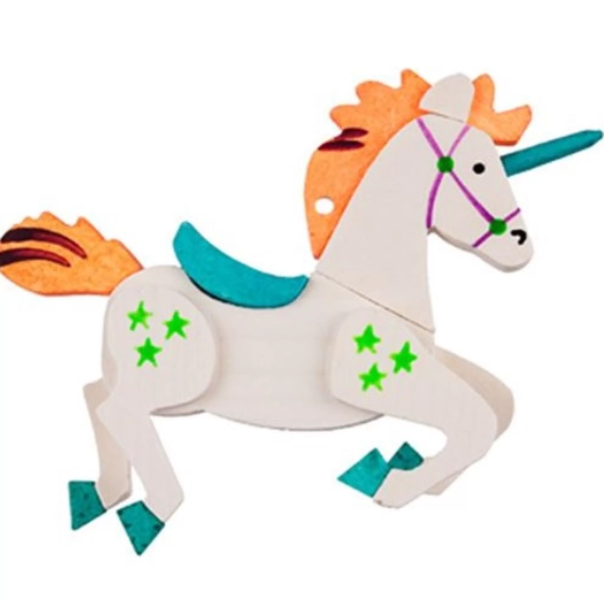 Graupner Unicorn (Orange Flamer) - Christmas Tree Decoration