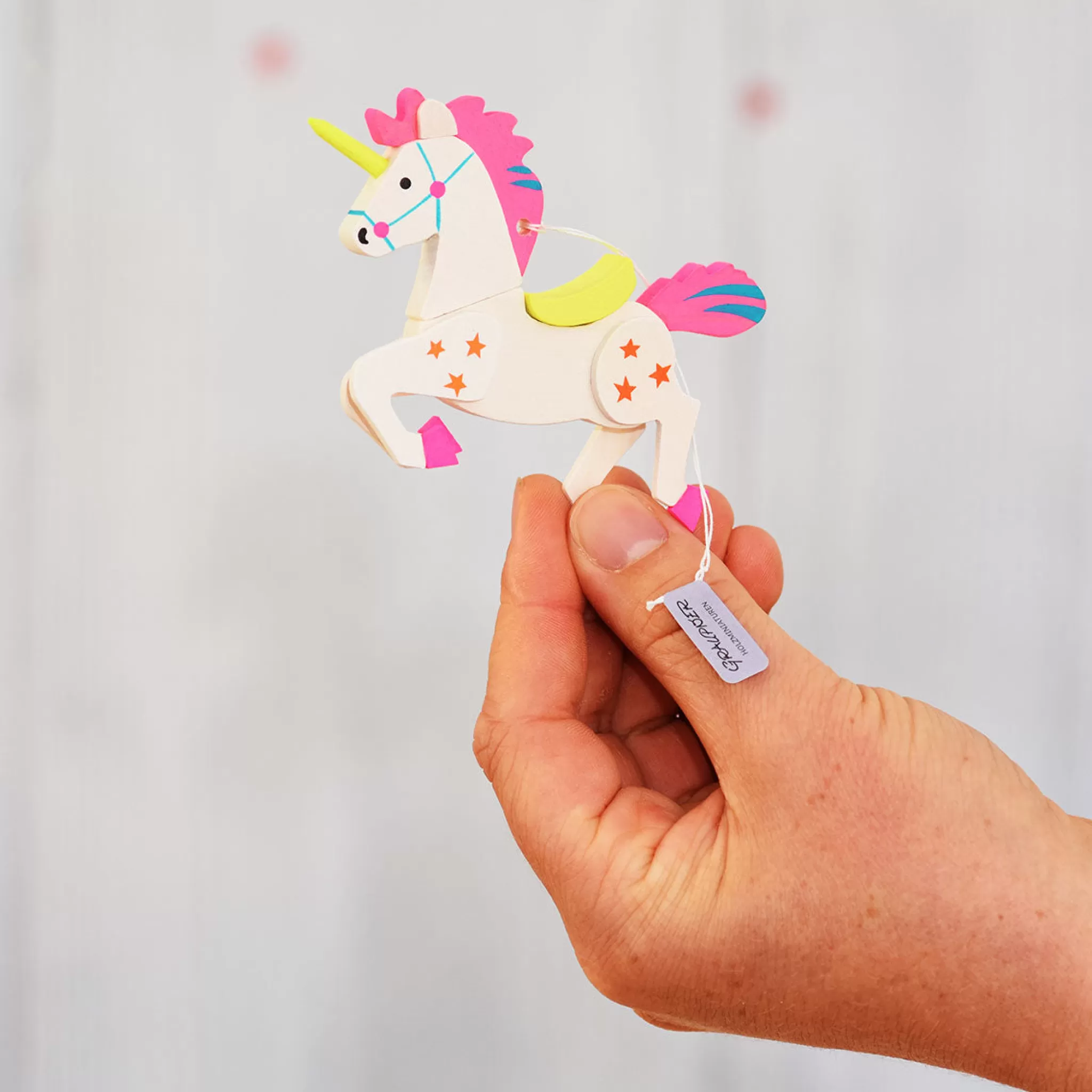 Graupner Unicorn (Orange Flamer) - Christmas Tree Decoration